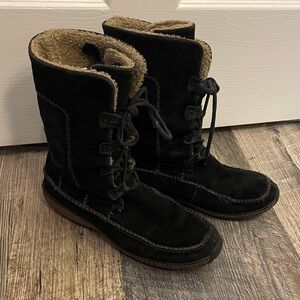 Timberland Women's Black Suede Boots